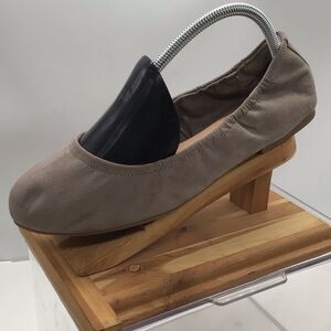 Torrid Taupe Fabric Ballet Flat